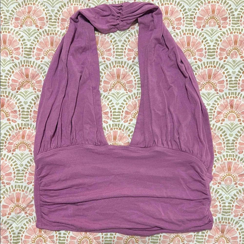 Free People Halter Crop